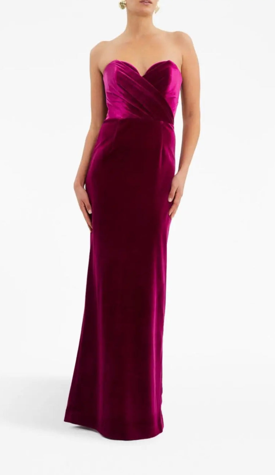 Rebecca Vallance- Velvet-Gown-Dress-Hire-NI image 0