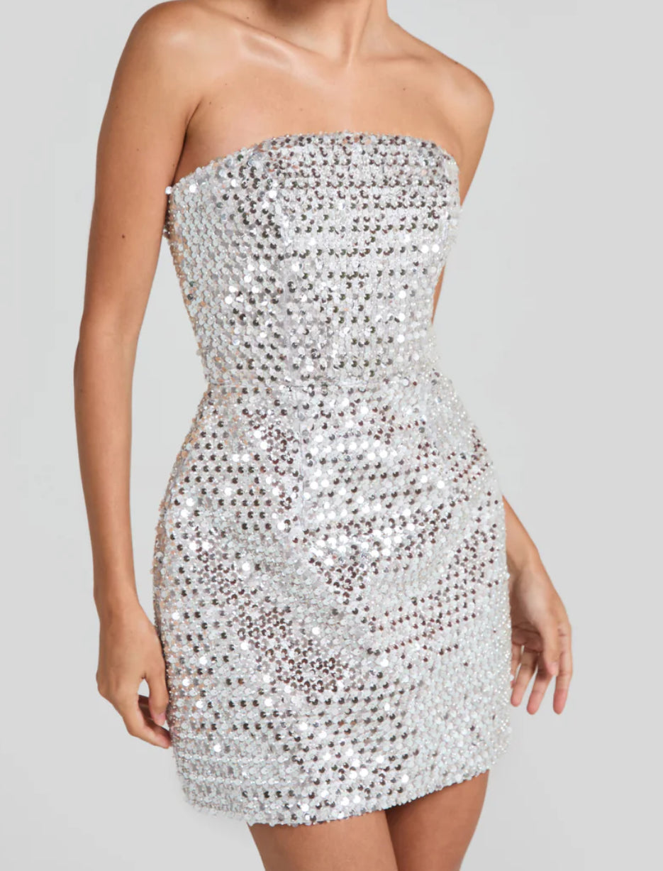 Lucia Dress- Nadine Merabi- Dress hire near me- Northern Ireland image 2