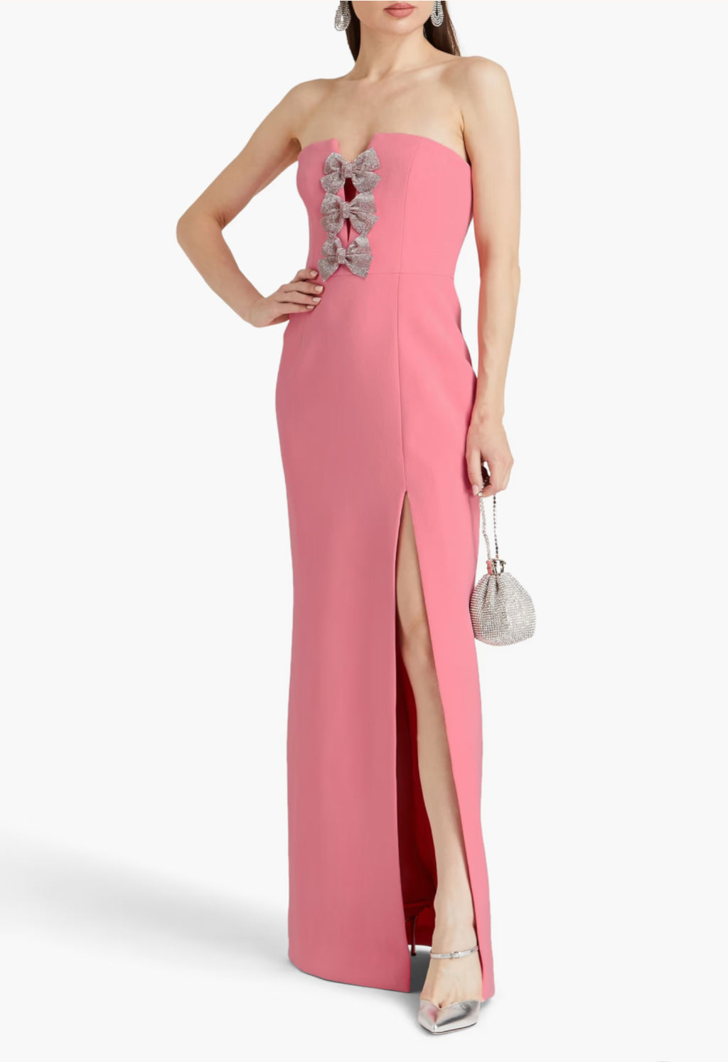 Brittany Bow- Rebecca Vallance- Maxi Slit Dress Hire Northern Ireland image 1