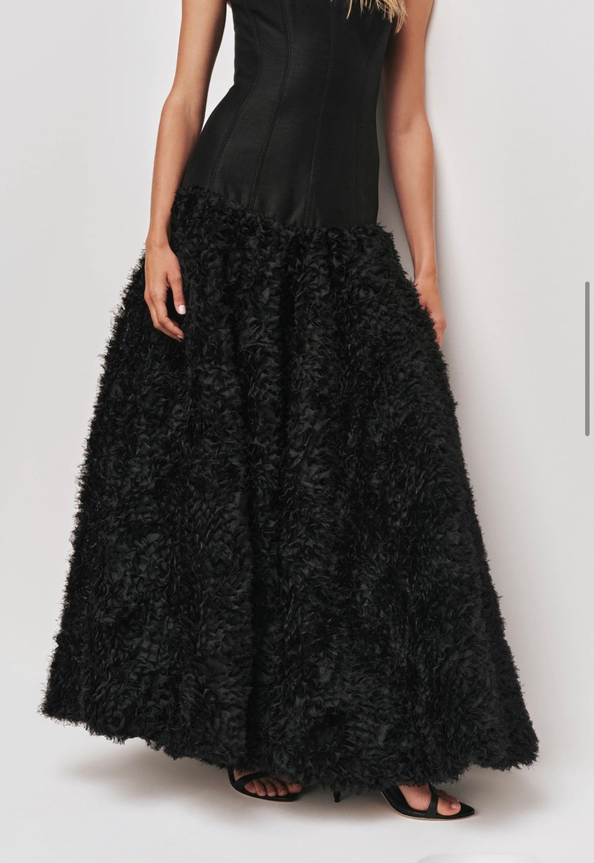 Aje Colette Maxi Dress – Black
