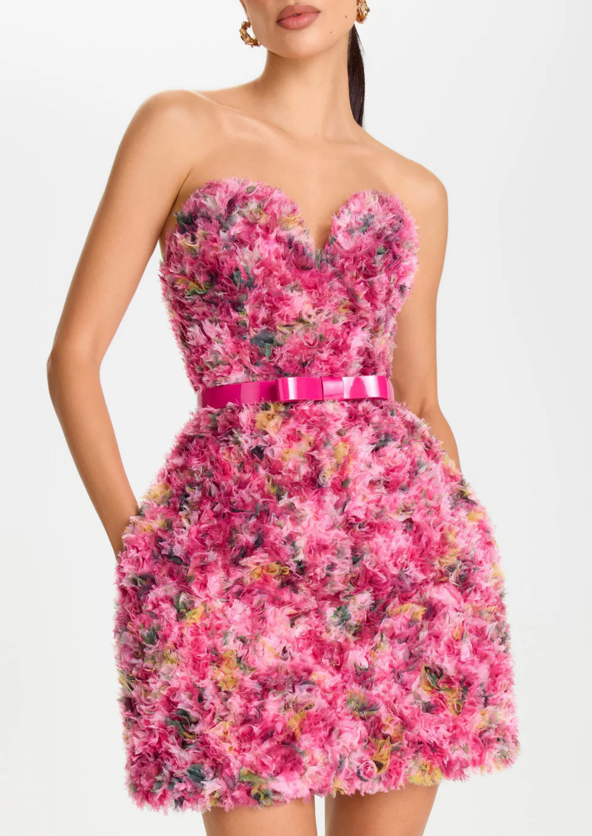 Addison Floral Dress- Nadine Merabi image 0