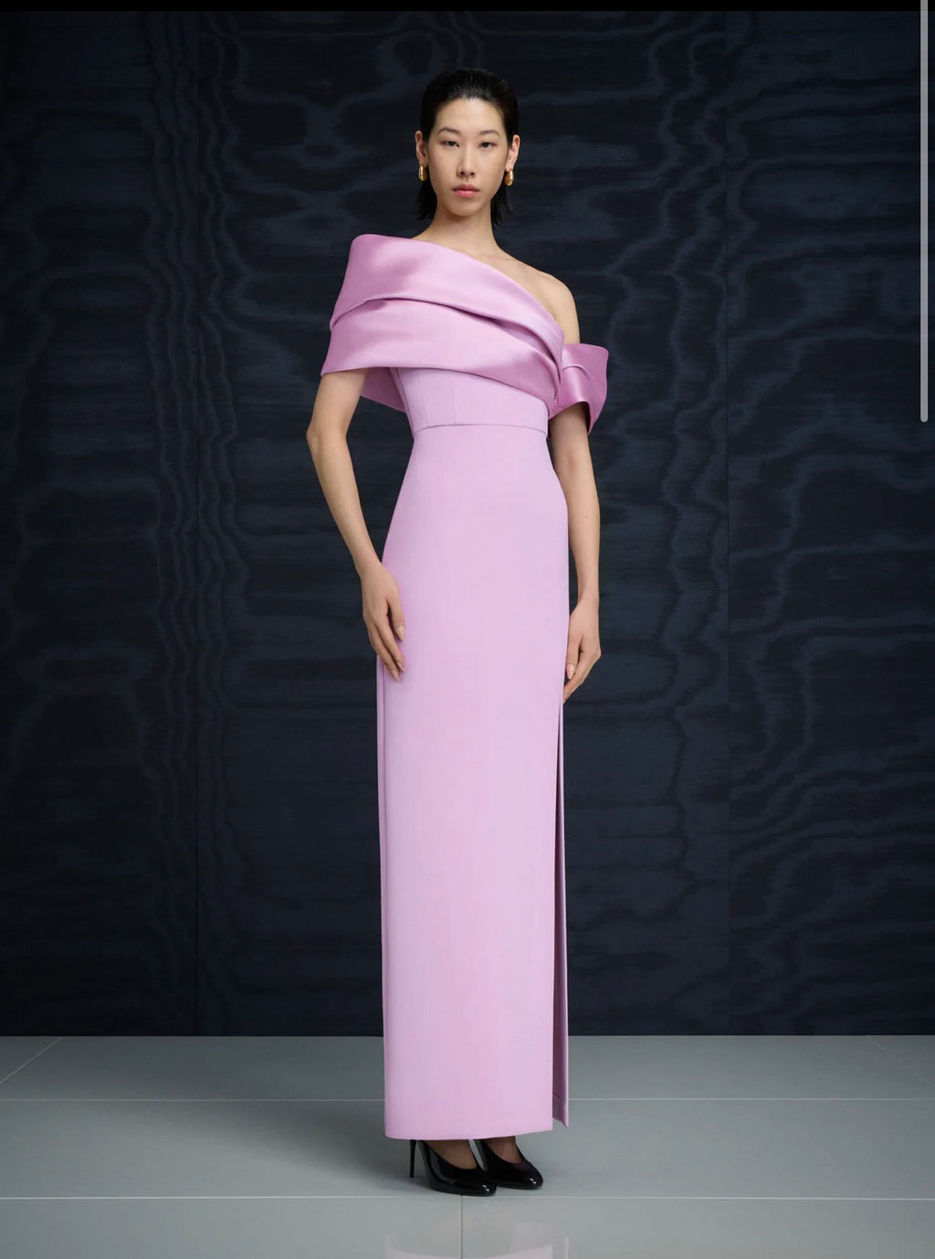 Alexis Maxi Dress in Wisteria- Solace London image 0