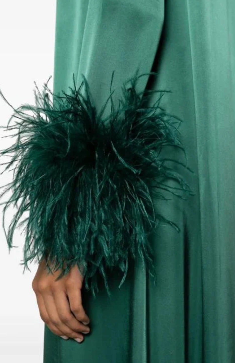Sleeper Suzi dress- 100% feathers (Ostrich)  image 2