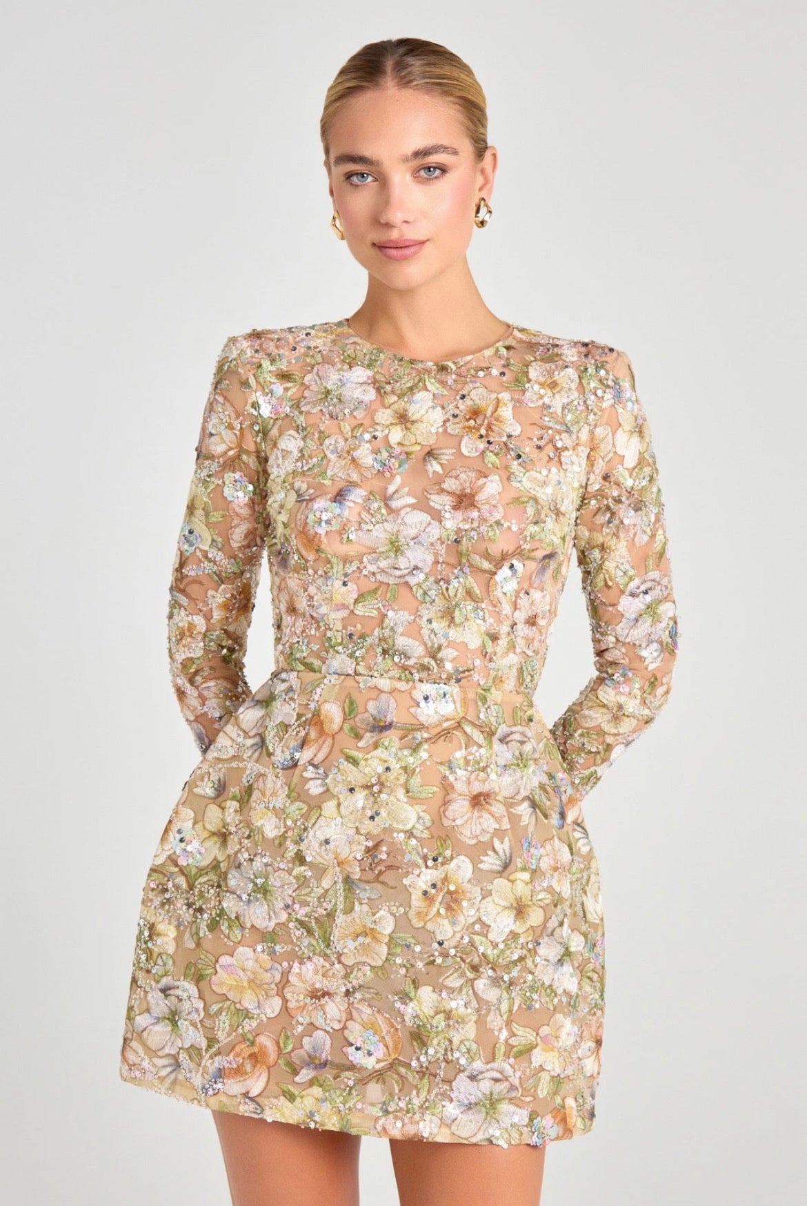 Nadine Merabi Sienna Floral Dress  image 2