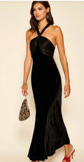Rixo Losanna Black Dress image 0