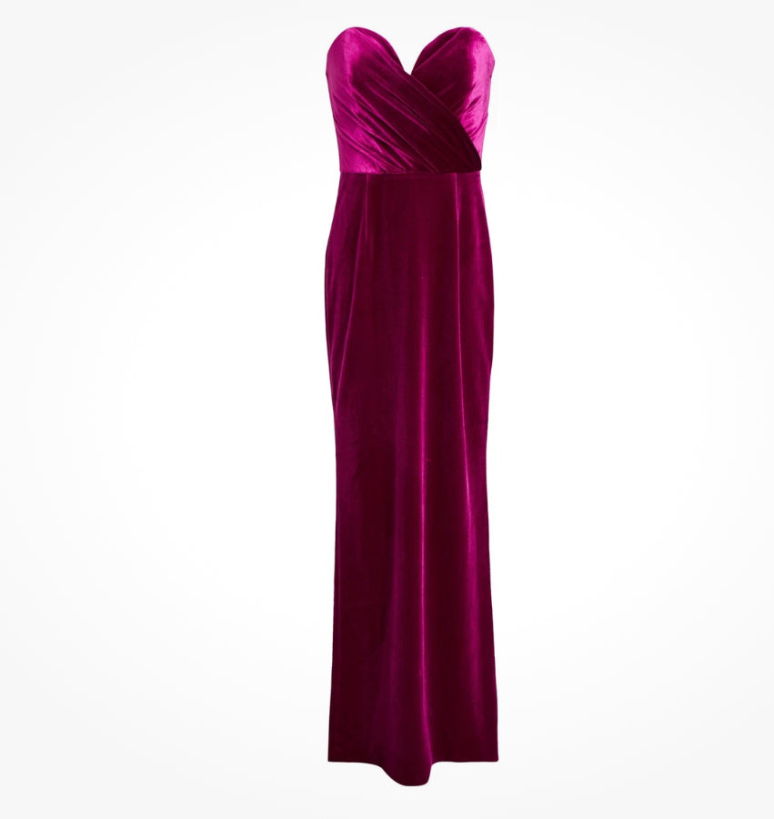 Rebecca Vallance- Velvet-Gown-Dress-Hire-NI image 2