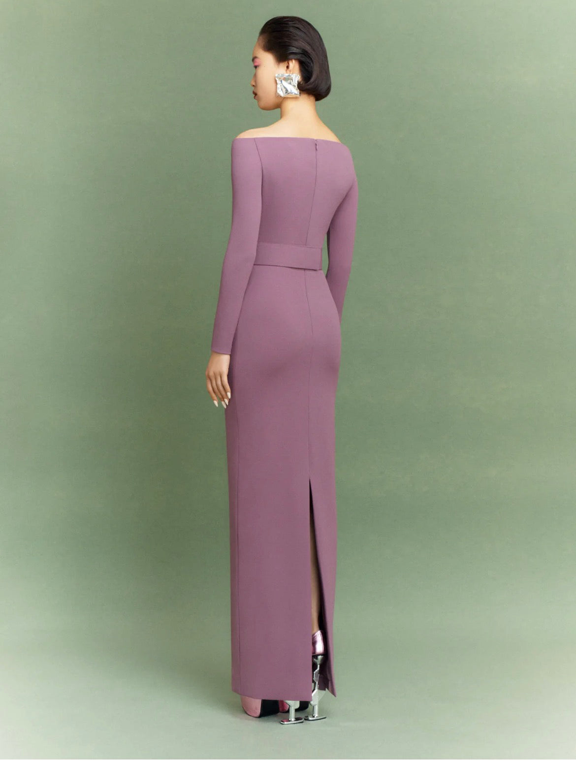 Sabina- Solace London Maxi - in Acai image 2