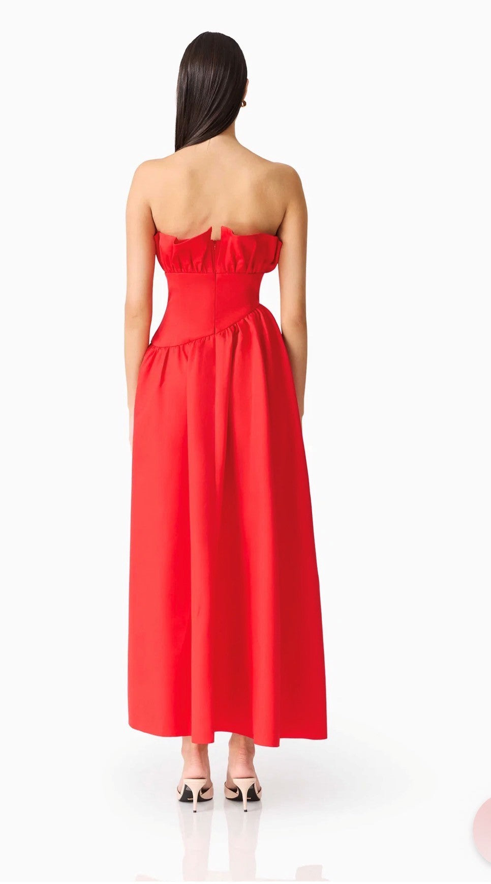 Elliatt Laurel Red Maxi Dress Hire