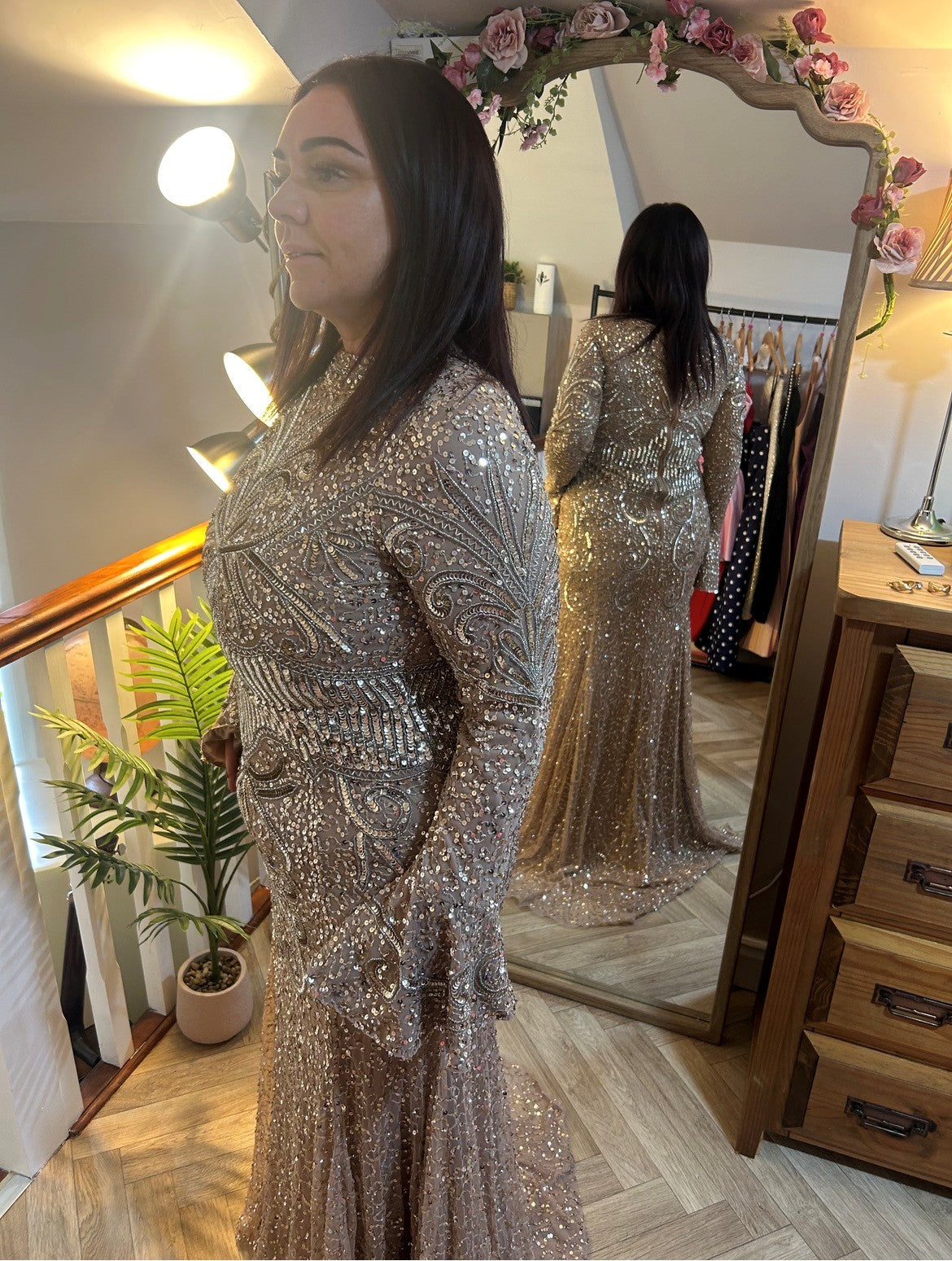 Zaira Embellished Sequins- Maryisa