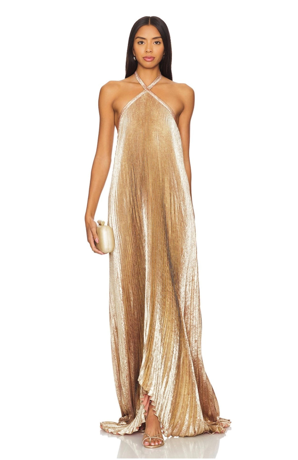 L'Idee Deesse Gown - Rose Quartz Shimmer