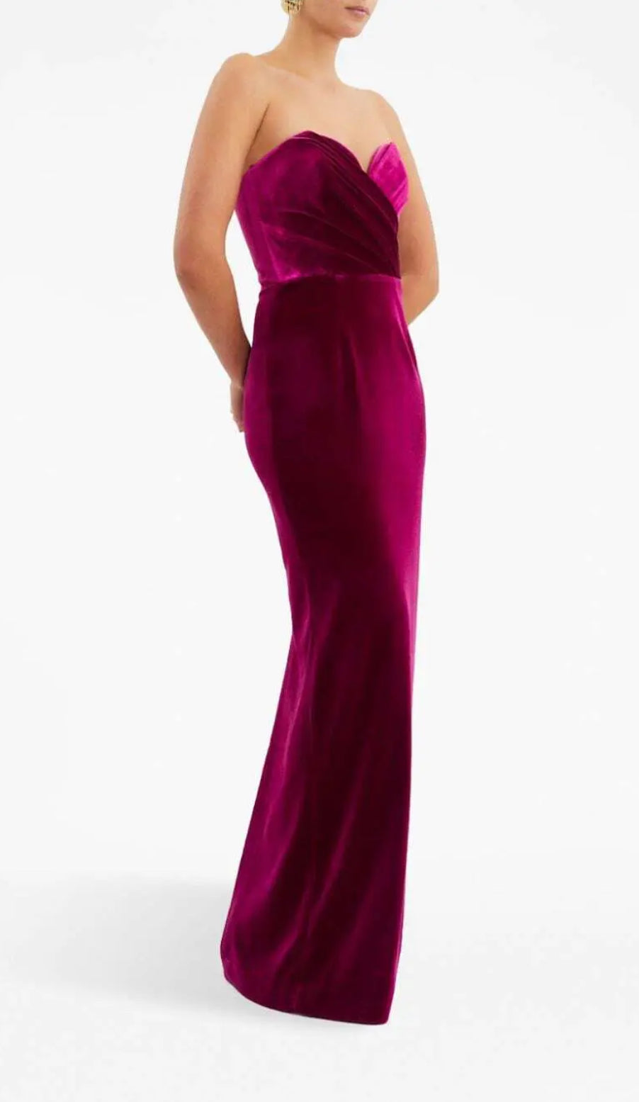 Rebecca Vallance- Velvet-Gown-Dress-Hire-NI image 3
