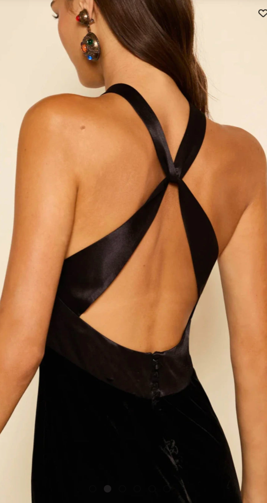 Rixo Losanna Black Dress image 1