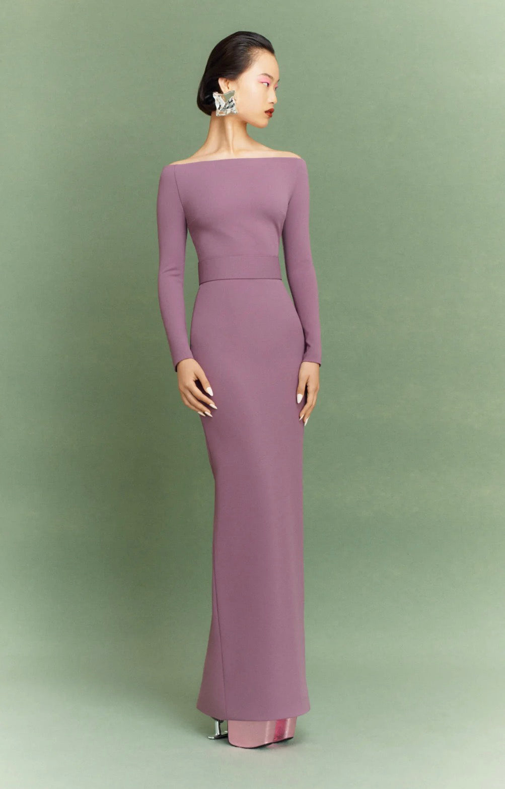 Sabina- Solace London Maxi - in Acai image 1