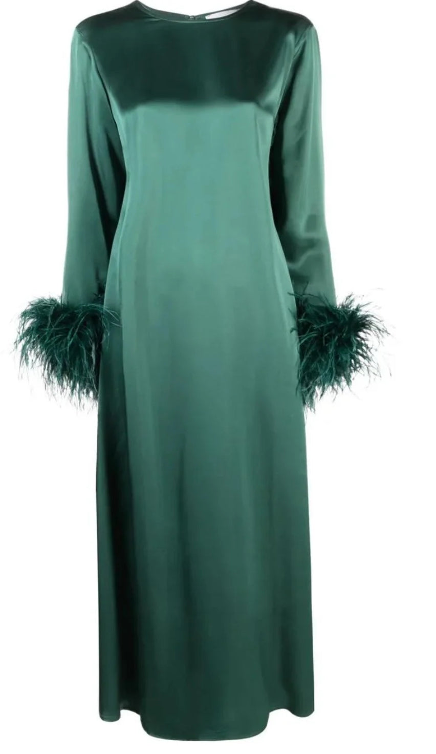 Sleeper Suzi dress- 100% feathers (Ostrich)  image 1