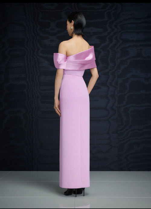 Alexis Maxi Dress in Wisteria- Solace London image 1